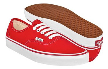 Tenis Authentic Unisex Vans Vn000ee3red Rojo