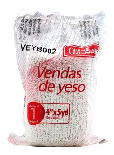 Venda Enyesada Alfa Safe 4x5 Yardas X 1 Und