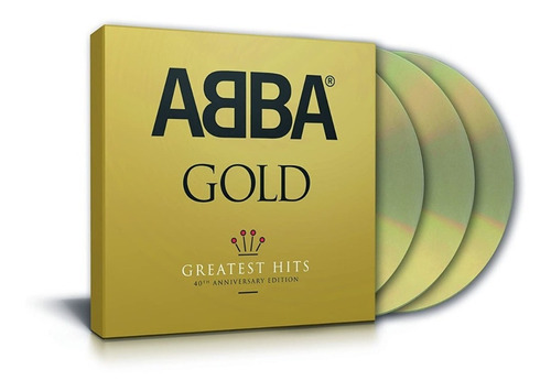 Abba Gold 40th Anniversary Edition 3 Cd Nuevo Original