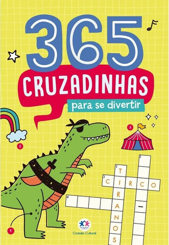 365 Cruzadinhas Para Se Divertir, De Nc., Vol. Na. Editora Ciranda Cultural, Capa Mole Em Português, 0000