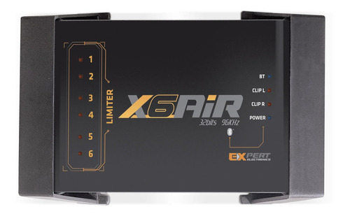 Crossover Ecualizador Procesador Bluetooth Expert X6 Air