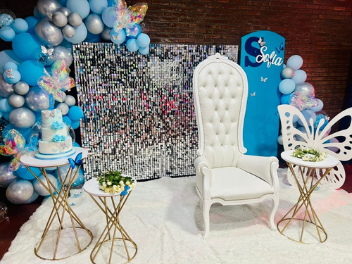 Shimmer Wall Decoracion Trono Fiestas