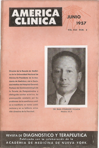 Revista America Clinica Vol. Xxx Nº 6  Junio 1957