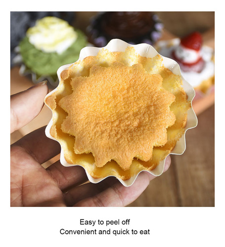 100 Moldes Para Magdalenas Con Forma De Flor Para Pastel De