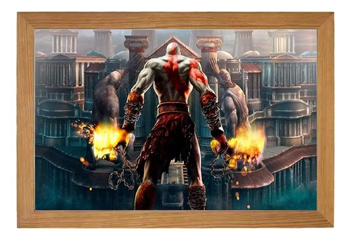 Pintura De Diamante God Of War, Decoración Mural De Pared