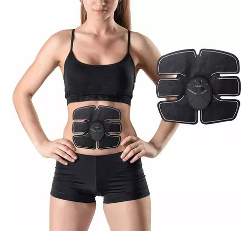 Electrodos Abdominales Gym Muscular Estimulador Fitness New