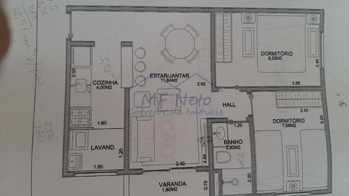 Imagem 19 de 19 de Apartamento Com 2 Dorms, Residencial Eldorado, Pirassununga - R$ 165 Mil, Cod: 10131813 - V10131813