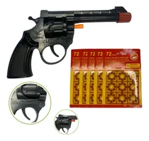 Comprar Revolver Espoleta Parafusado Reforcado Gira Tambor 5 Cartela
