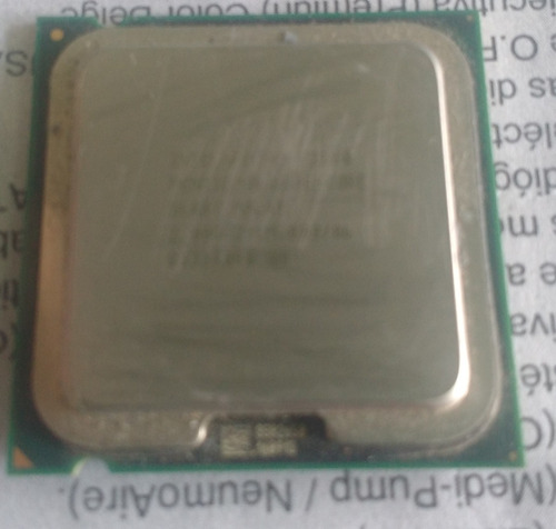 Procesador Intel Dual Core Pentium 2.60ghz/2m/800/06 Soc775 