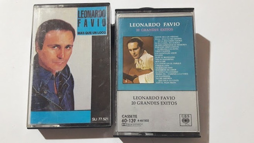 Leonardo Favio Mas Que Un Loco/ Grandes Exitos - Cassette 2