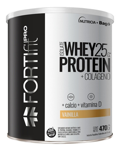 Fortifit Pro Whey Protein Isolate Vainilla