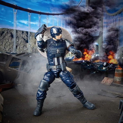 Figura De Accion Marvel Gameverse Capitan America