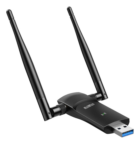 Adaptador Wifi Usb L-link Para Pc: Antena Doble De 5 Dbi De