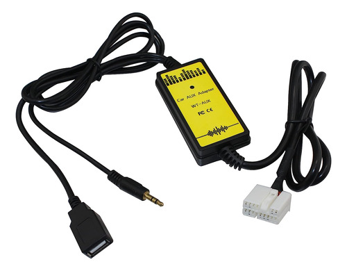 Adaptador De Interfaz Auxiliar Usb Compatible Con Honda