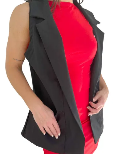 Chaleco Negro Para Mujer De Vestir MercadoLibre