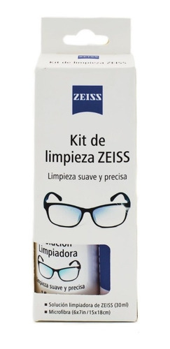 Zeiss Kit De Limpieza Lentes (solución 30ml + Microfibra)