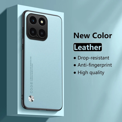 Funda Para Honor X5b Plus Cáscara De Piel Simple+mica