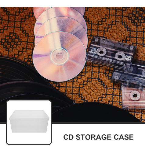Estuches De Dvd, Caja De Almacenamiento De Cd Vacía A Prueba