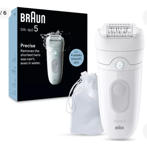 Depiladora Braun Silk Epil 7 7-531 Braun Blanco