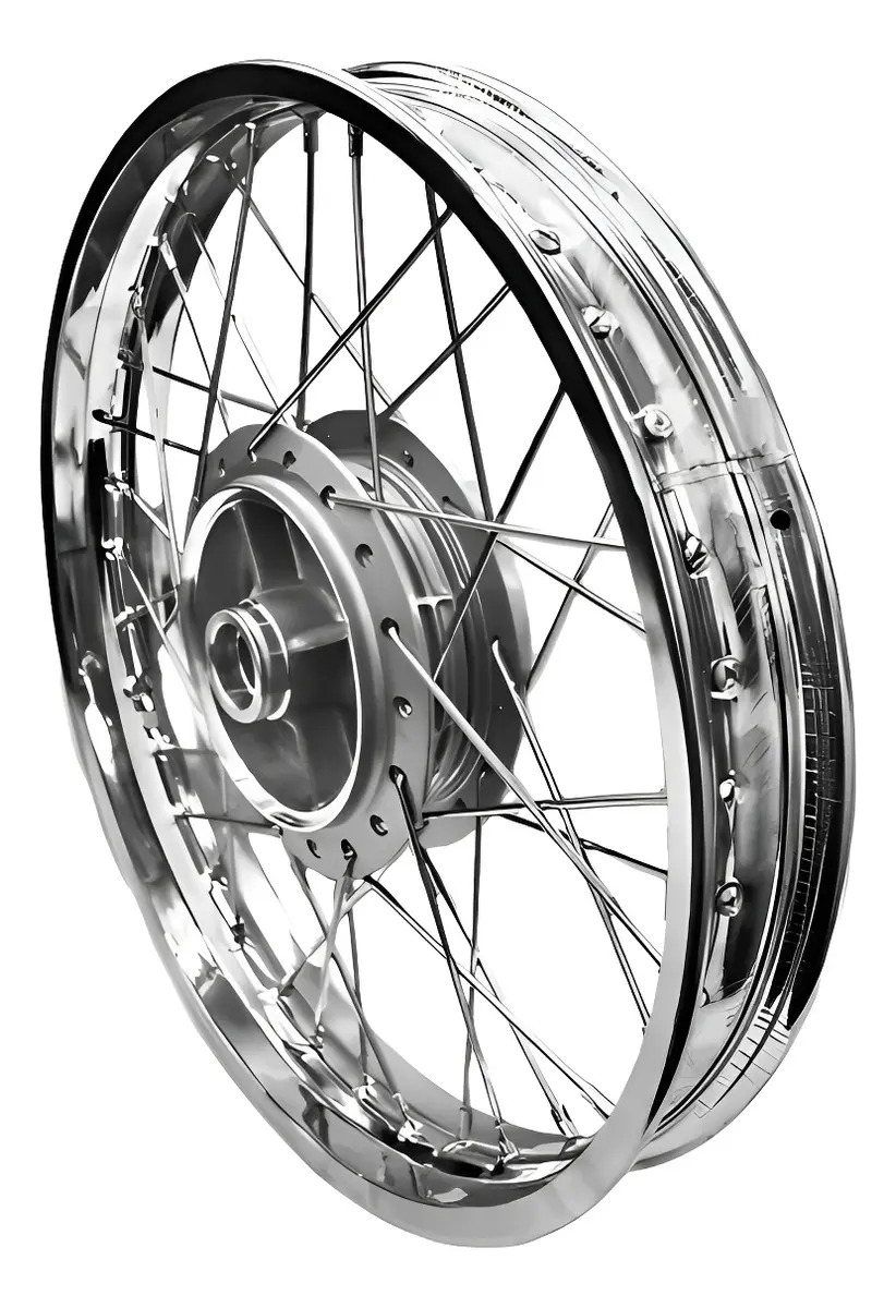 Roda Traseira Completa Raiada Honda Cg Titan 150 / Fan 150