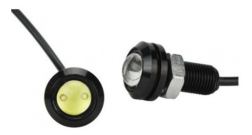 Imagen 6 de 6 de Luz Led Ojo De Aguila Blanco Frío 9w Cob