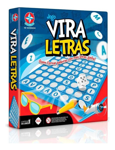 Jogo Vira Letras Estrela