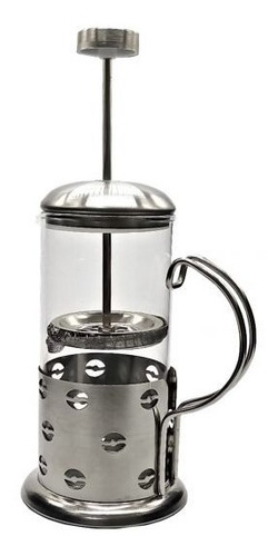 Imagem 2 de 2 de Cafeteira Prensa Francesa Em Vidro E Inox 350 Ml