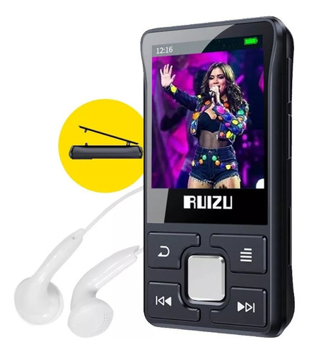 Mp3 Mp4 Player Ruizu X55 Novo