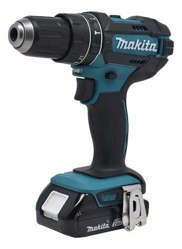 Furadeira martelete parafusadeira sem fio de 13mm Makita DHP482RAE + accesorio
