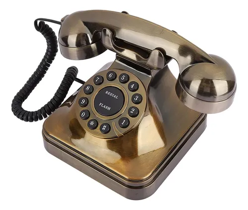 comprar Teléfono, Yctze Antique Bronze Teléfono Vintage Teléfono Tel