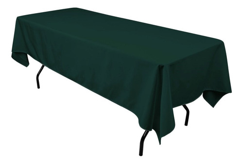 Mantel Rectangular De Poliéster Naranja De 60 X 102 Pulgadas