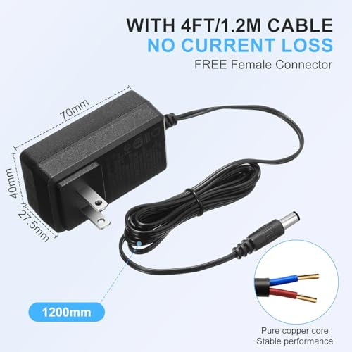 Pack De 10 Fuentes De Poder 12v Para Luces Led 2a