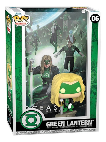 Figura De Accion Comic Cover Linterna Verde 06 Dceased De Funko  