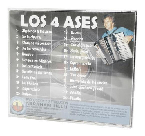 Imagen 2 de 2 de Cd Los 4 Ases Siguiendo A Los Ases