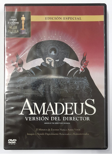 Dvd Amadeus Versión Del Director 