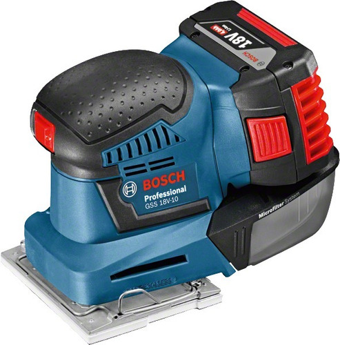 Bosch Lijadora Orbital Gss 18v-10 Profesional