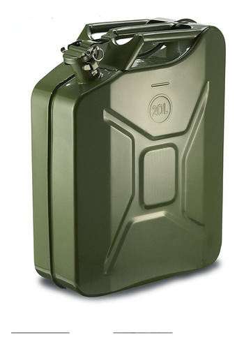 Tanque De Gasolina Militar 4x4 Metalico 20 Litros Jerry Can