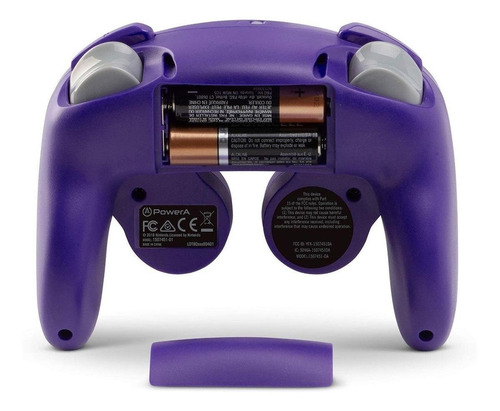 Imagen 3 de 3 de Control joystick inalámbrico ACCO Brands PowerA Wireless GameCube Controller for Nintendo Switch púrpura