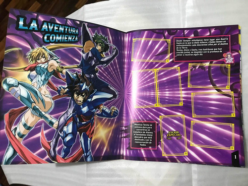 Álbum Completo Saint Seiya Lost Canvas Caballeros Zodíaco