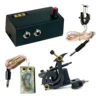 Comprar Kit Tattoo Nacional Con Maquina Ricky Ramirez + Fuente Dig 3