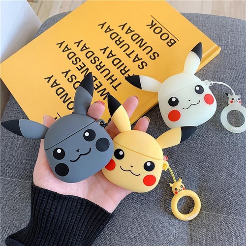 Case Estuche Silicona Pikachu Audífonos Apple AirPods Pro