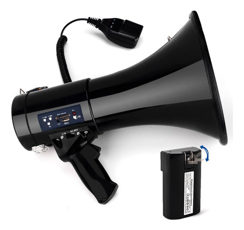 Megáfono Loudmore Bullhorn De Megáfono Grande Profesional