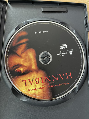 Hannibal Dvd 2004 Hopkins Moore (Usado)