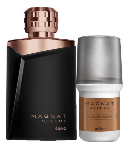 Magnat Perfume De Hombre Esika + Roll On + Demostrador+bolsa