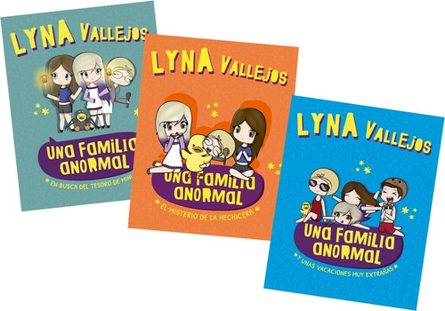 ** Combo Lyna Vallejos Una Familia Anormal 1 , 2 Y 3 **