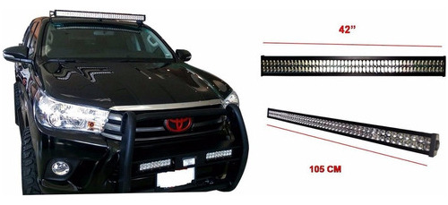 Barra 80 Led 42 PuLG Cree 105 Cm Pick Up Hilux Tacoma Np300