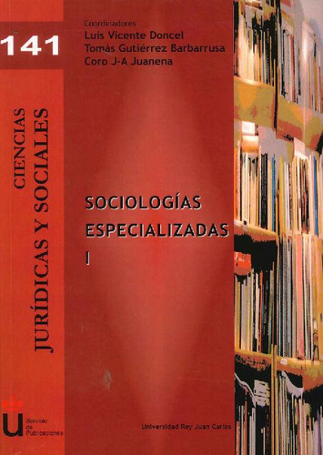 Libro Sociologías Especializadas - 2 Tomos De Luis Vicente D