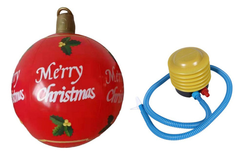 Ornamento De Bola Inflable De Navidad, Inflable Gigante Para