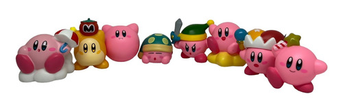 Set De Figuras De Kirby Y Personajes Del Juego 