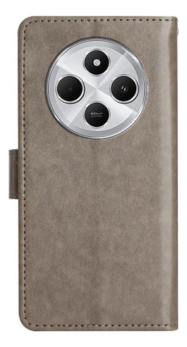 Funda Flip For Xiaomi Redmi 14c Kickstand Correa De Muñeca